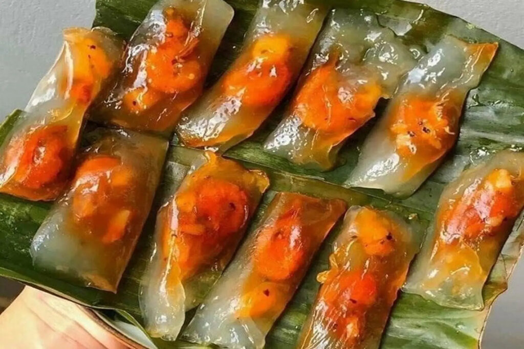 Hương vị thơm ngon của bánh bột lọc