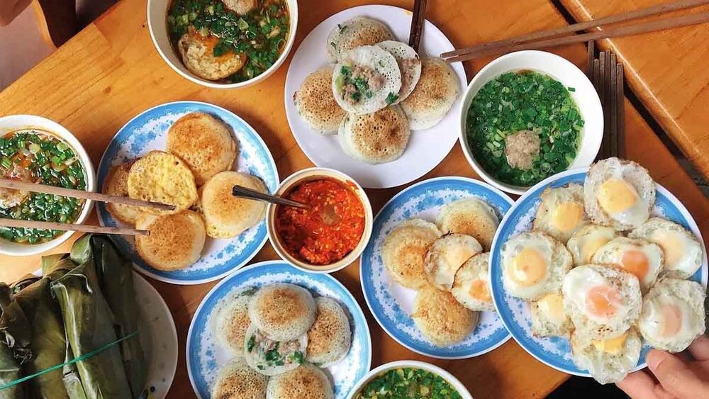 Bánh căn cũng là một đặc sản Bình Định