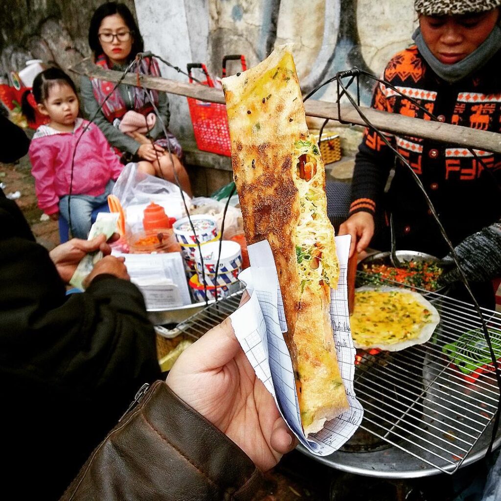 Bánh tráng nướng
