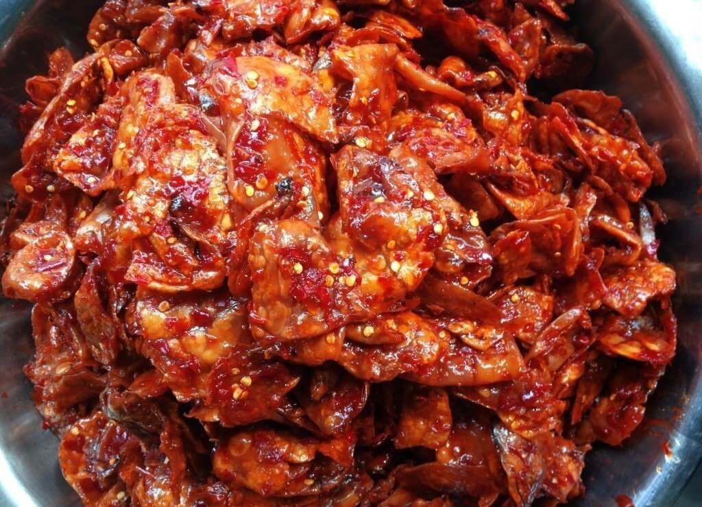 Mực rim me Đà Nẵng